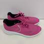 Women's Girls Star Runner 2.0 Pink Low Top Lace Up Running Shoes Size 7 image number 2