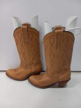 Women's Frye Embroidered Mid-Calf Western Boots Sz 7.5B alternative image