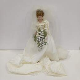 Danbury Mint The Princess Diana Bride Doll with Paperwork IOB alternative image