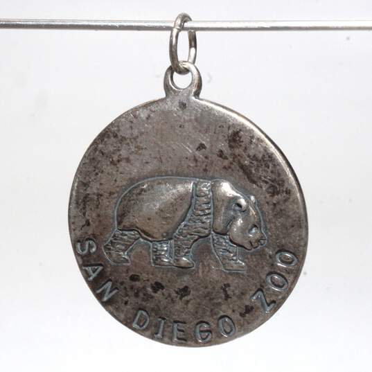 Bundle of 5 Sterling Silver Nature Pendants - 26.2g image number 6