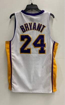 Adidas Men's L.A. Lakers Kobe Bryant #24 White Jersey Sz. L alternative image