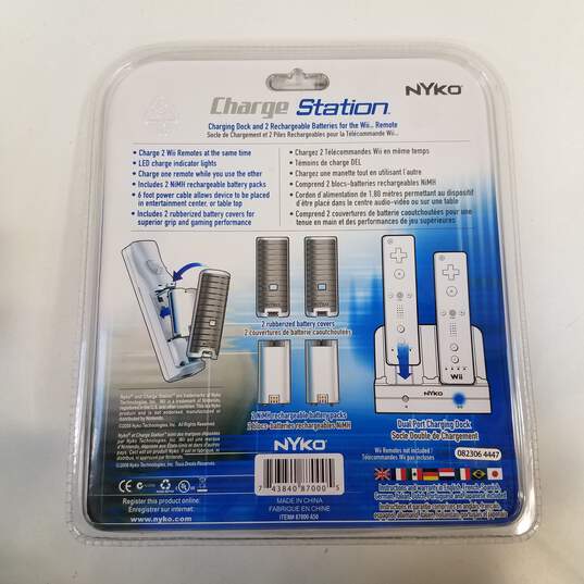 Nyko Charge Station for Nintendo Wii (Sealed) image number 2