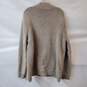 L.L. Bean Mens Brown Wool Zip Up Sweater Size XL Tall image number 2