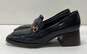 Tory Burch Perrine Black Leather Buckle Heels Shoes Size 8 M image number 3