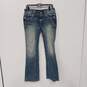 Miss Me Women's Embellished Blue Easy Boot Jeans Size 27 image number 1