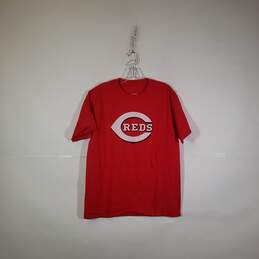 Mens Cotton Cincinnati Reds Pullover Baseball-MLB T-Shirt Size Large