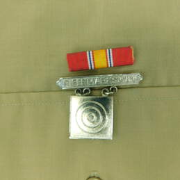 2 US Military DSCP Men's Button-Up Short Sleeve Shirts Size 16 alternative image