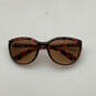 Womens RB4167 Brown Lens Orange Black Full Rim Cat Eye Sunglasses With Case image number 3