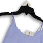 NWT Womens Purple Scalloped V-Neck Pullover Camisole Tank Top Size 00 image number 3