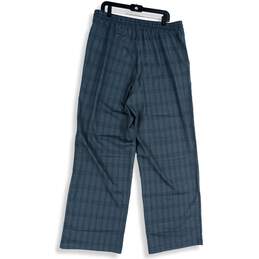 Gap Womens Gray Plaid Elastic Drawstring Waist Wide Leg Pajama Pants Sz XL Tall alternative image
