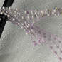 Womens Purple Beaded Round Neck Sleeveless Ruffled Maxi Dress Size 14 image number 8