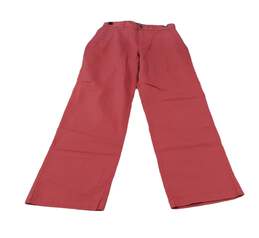 NWT Mountain Khakis Mens Red Flat Front Straight Leg Chino Pants Size 30X30 alternative image
