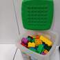 6.4lbs. Bundle of Assorted Lego Diplo Building Bricks In Plastic Container image number 1