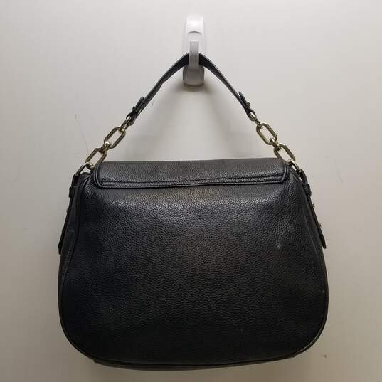 Kate Spade Black Leather Satchel Bag image number 3