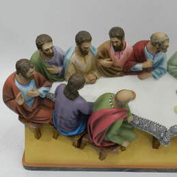 The Last Supper Colorful Ceramic Wall Hanging alternative image