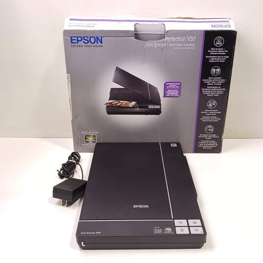 Epson J232C Perfection V37 Photos/Documents Color Scanner IOB image number 1