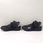 Men's Black Pit Bull 20-25480 Black Mid Top Lace Up Football Cleats Size 11 1/2 image number 3