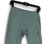 Womens Green Hi Waist Stretch Skinny Leg Pull-On Ankle Leggings Size Small image number 3