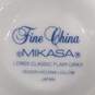 Set of Mikasa Classic Flair Gray Fine China Tea Cups image number 4