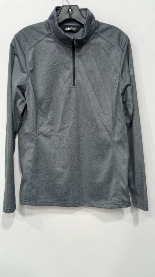 Women's The North Face Size Large Grey Sweatshirt image number 1