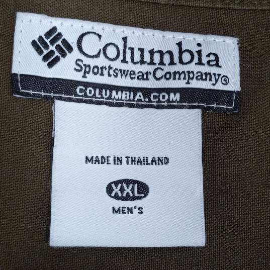 Columbia Men's Olive Green Jacket Size XXL image number 4