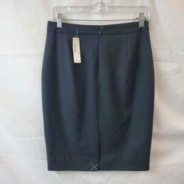 J. Crew Black Short Pencil Skirt Size 0 alternative image