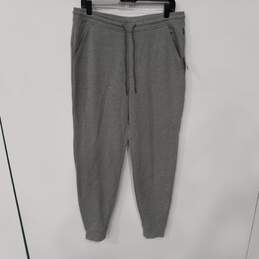 Eddie Bauer Women's Gray Cozy Camp Fleece Jogger Pants Size M NWT