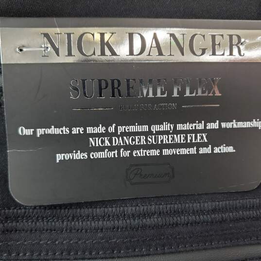 Nick Danger Supreme Flex Slim Fit Black Pants 34/30 NWT image number 4