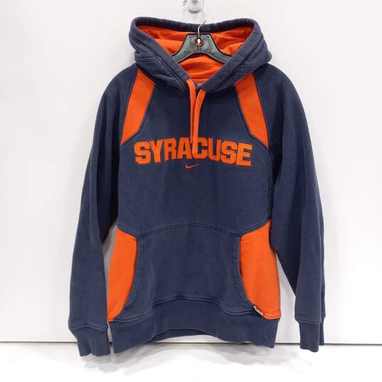 Vintage Nike Men's Syracuse Orangemen Pullover Hoodie Size XS image number 1