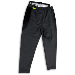 NWT Mens Gray Black Dri-Fit Therma Flex Drawstring Jogger Pants Size XL alternative image