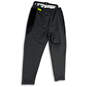 NWT Mens Gray Black Dri-Fit Therma Flex Drawstring Jogger Pants Size XL image number 2