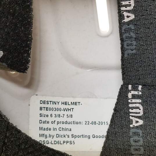 Adidas Performance Destiny Adjustable Softball Batting Helmet image number 6