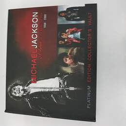 Michael Jackson Platinum Edition Collector's Vault Hard Cover Tribute Book
