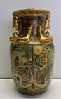 Oriental Vase 14 in Tall Satsuma Pottery Floor Vase image number 1