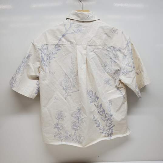 SageSalt 100% Cotton Short-Sleeve Shirt w/ Floral Print image number 2