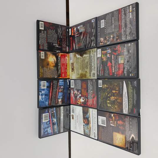 12pc Bundle of Assorted Horror DVDs image number 2