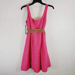 Pink Nine West Women Pink A-Line Dress 4 NWT