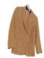 Boys Brown Long Sleeve Wool Single Breasted Blazer Suit Jacket Size 5-6 image number 3