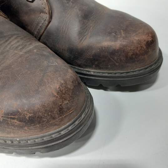 Havana Joe Men's Brown Leather Ankle Boots Size 43 image number 7