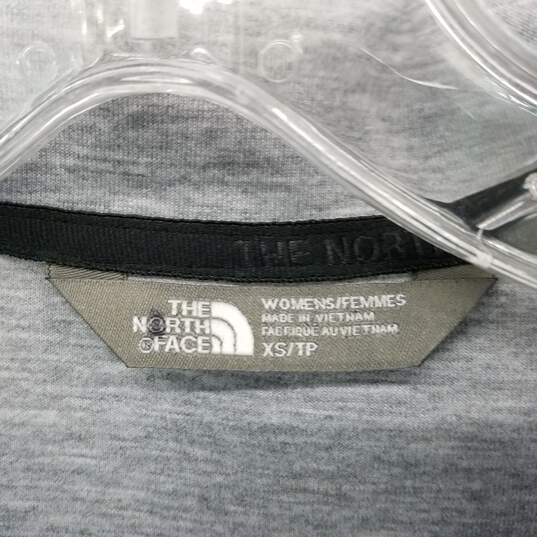 The North Face Gray Full Zip Jacket WM Size XS image number 3