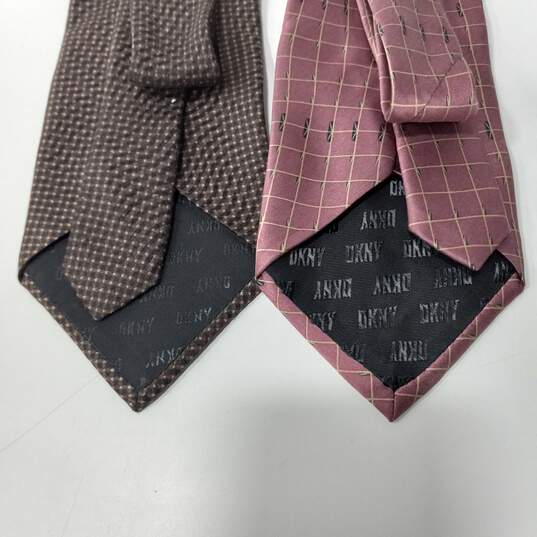 Pair of DKNY Neckties image number 4