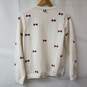 Thom Browne Bow Intarsia Cashmere Cardigan Women's SM image number 3