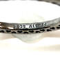 Designer Pandora S925 ALE 54 Sterling Silver Heart Engraved Band Ring image number 3