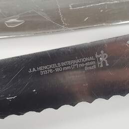 Lot of 2 J.A Henckels Kitchen Knife 8in and 7in. alternative image
