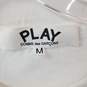 Comme des Garcons Play White Heart T-Shirt Size M image number 4