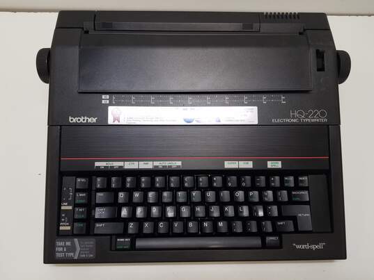 Brother HQ-220 Word Spell Electronic Typewriter image number 2