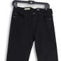 Womens The Angel Black Denim Dark Wash Stretch Bootcut Jeans Size 29R image number 3
