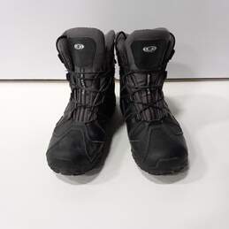Salomon Snowcat WP Gray/Black Men's Winter Boot Size 9.5