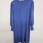 Talbots Blue Sweater Dress image number 2
