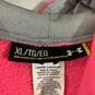 Women's Grey/Pink Under Armour Hoodie, Sz. XL image number 3